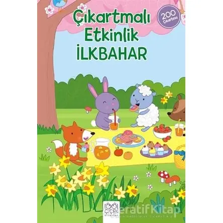 İlkbahar - Çıkartmalı Etkinlik - Samanta Meredith - 1001 Çiçek Kitaplar