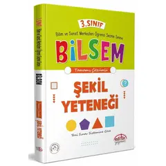 Editör 3. Sınıf Bilsem Hazırlık Şekil Yeteneği Tamamı Çözümlü