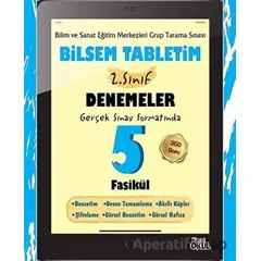 Bilsem Tabletim 2. Sınıf Denemeler 5 Fasikül - Elif Erdoğan - Hayat Okul Yayınları