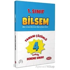 1.Sınıf BİLSEM Fasiküllü 4 Deneme Çözümlü Data Yayınları