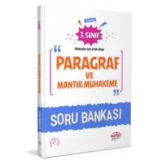 Editör 3.Sınıf Paragraf ve Mantık Muhakeme Soru Sankası