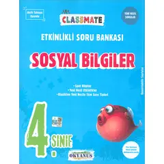 Okyanus 4.Sınıf Classmate Sosyal Bilgiler Etkinlikli Soru Bankası