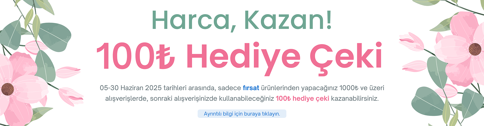 Harca Kazan 100TL Hediye Çeki