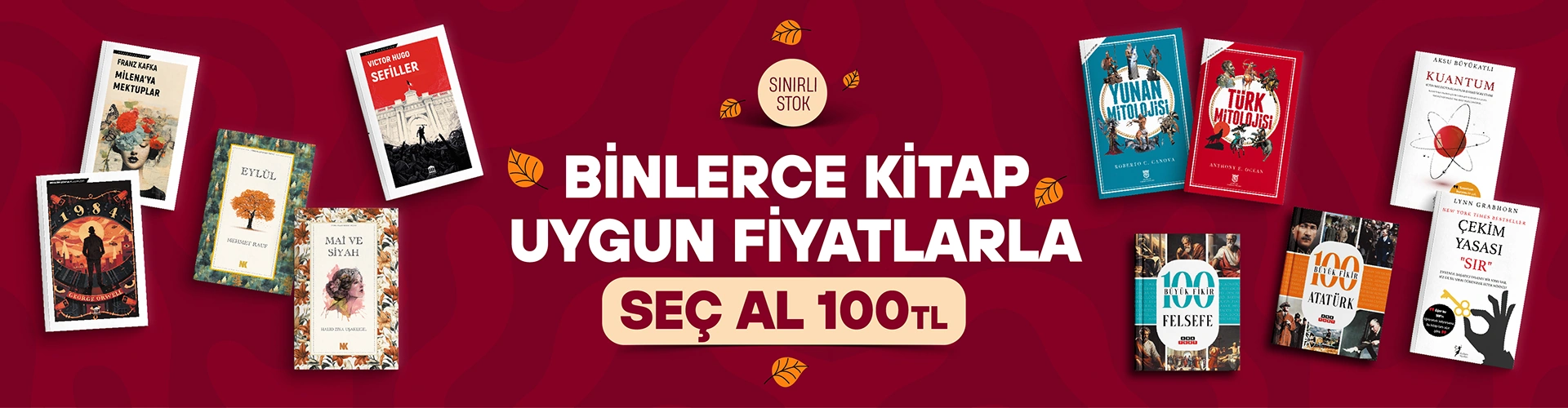 Kitap Seç Al 100TL