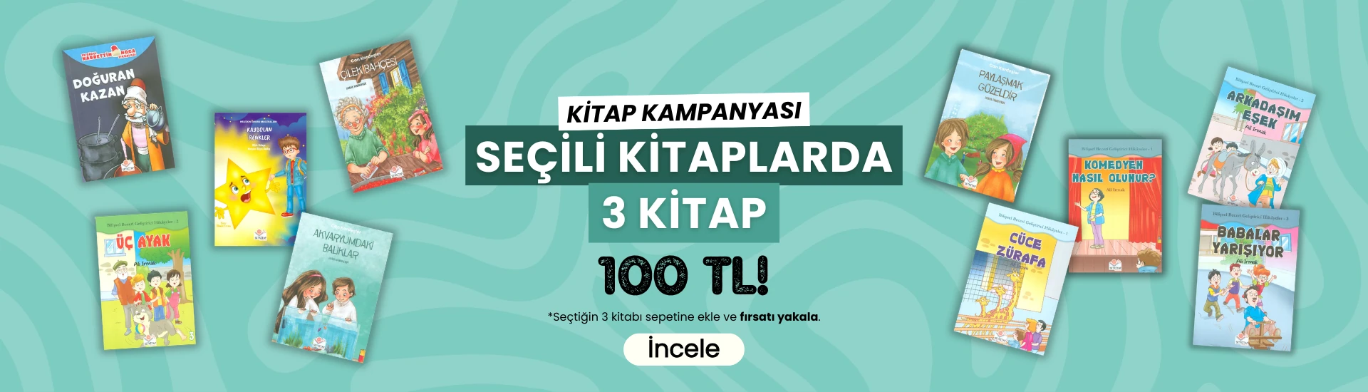 3 Kitap 100 TL