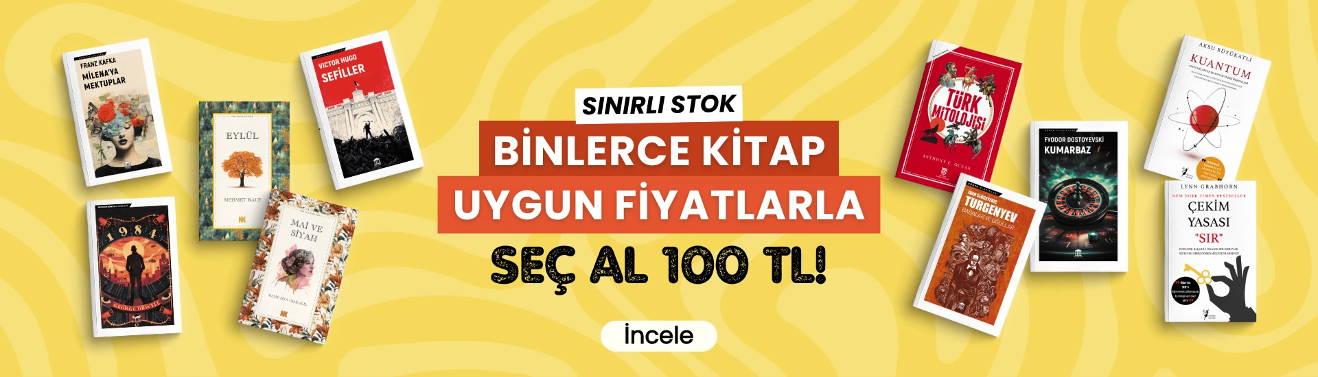 Kitap Seç Al 100TL