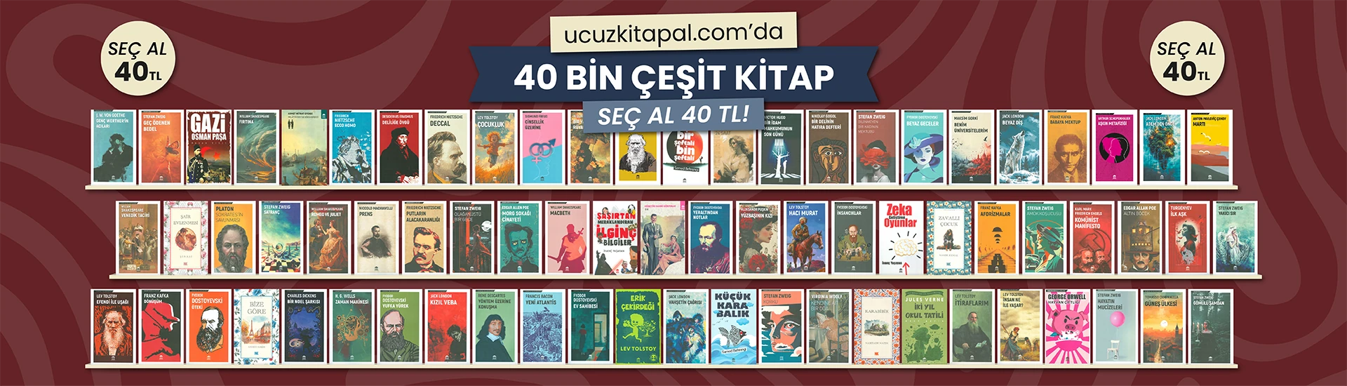 40 Bin Çeşit Kitap