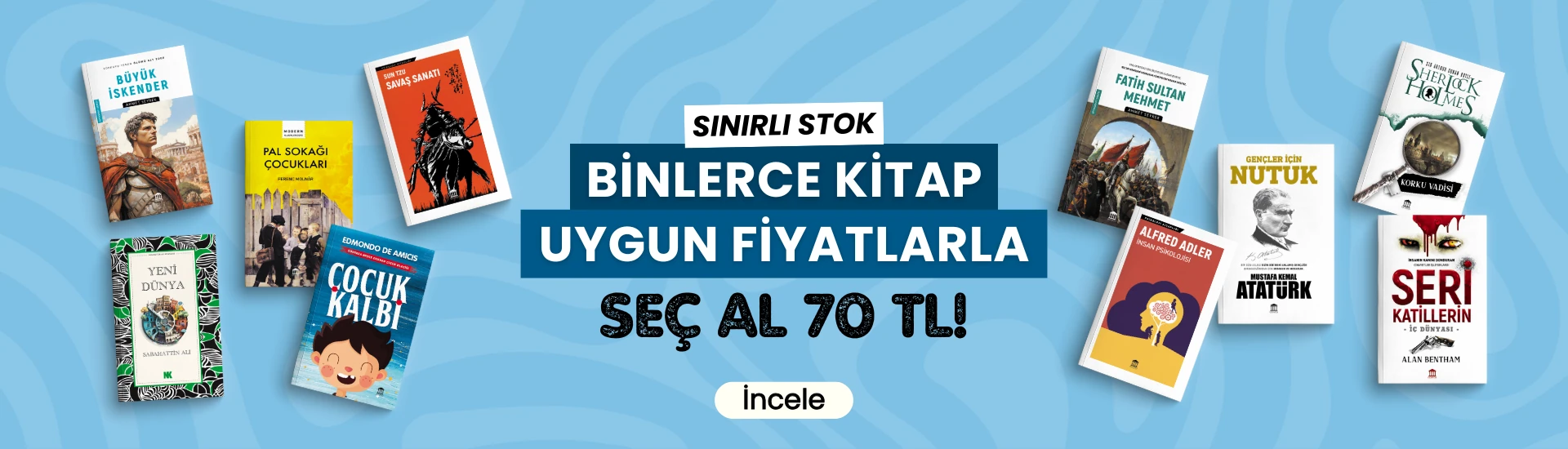 Kitap Seç Al 70TL
