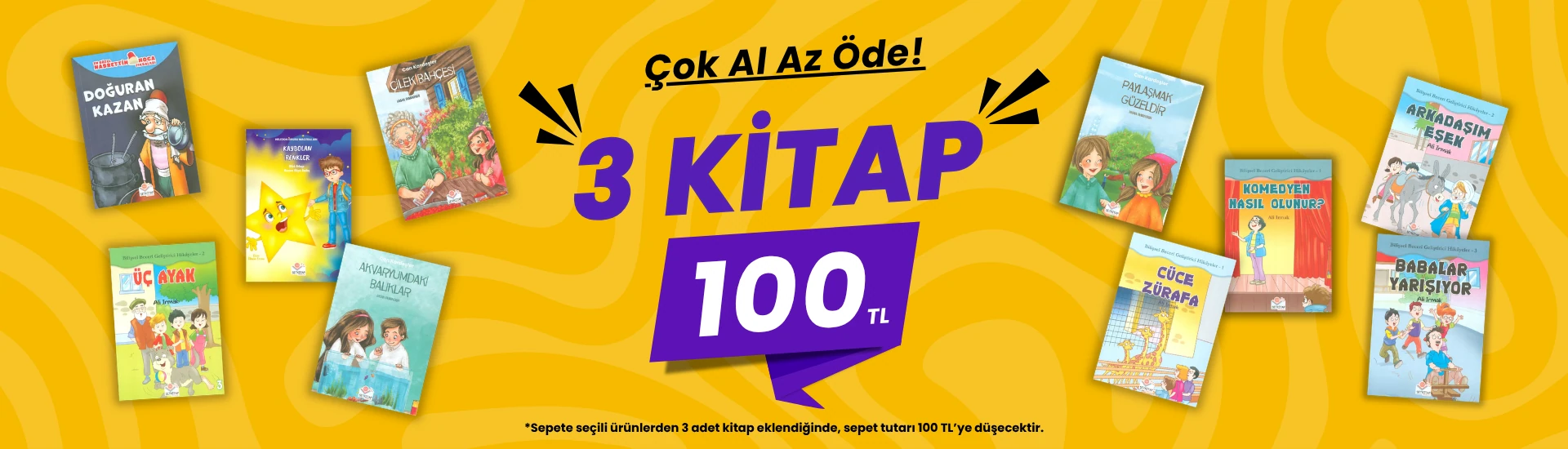 3 Kitap 100 TL