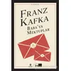 Babaya Mektuplar - Franz Kafka - İBB Yayınları