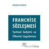 Franchise Sözleşmesi - Hasan Ali Güçlü - Ürün Yayınları