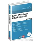 İdari Yargılama Usulü Kanunu - Kolektif - Beta Kitap