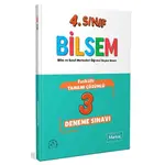 4. Sınıf Bilsem Çözümlü 3 Fasikül Deneme Sınavı - Markaj Yayınları