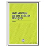 Hanefi Mezhebinde Muhtasar Metinlerin Ortaya Çıkışı