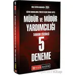 2024 MİLLİ EĞİTİM BAKANLIĞI (EKYS) Müdür ve Müdür Yardımcılığı Tamamı Çözümlü 5 Deneme