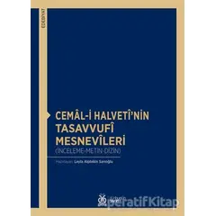Cemal-i Halveti’nin Tasavvufi Mesnevileri - Kolektif - DBY Yayınları