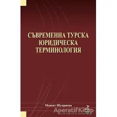 Suvremenna Turska Yuridicheska Terminologiya - Menent Şukrieva - Grafiker Yayınları