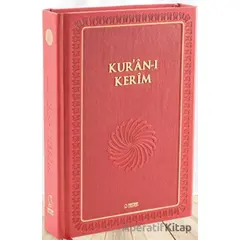 Kuran-ı Kerim (Büyük Boy - Mıklepli Ciltli- Kırmızı) - Kolektif - Server Yayınları