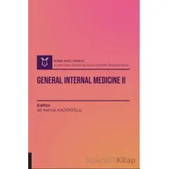 General Internal Medicine II (AYBAK 2022 Mart) - Kolektif - Akademisyen Kitabevi