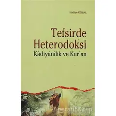Tefsirde Heterodoksi - Hadiye Ünsal - Ankara Okulu Yayınları