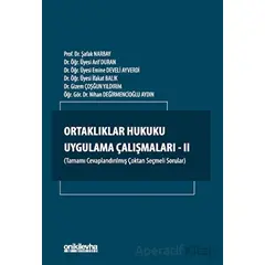 Ortaklıklar Hukuku Uygulama Çalışmaları - II - Mustafa Balcıoğlu - On İki Levha Yayınları