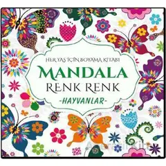 Mandala Renk Renk Hayvanlar - Kolektif - Evrensel İletişim Yayınları