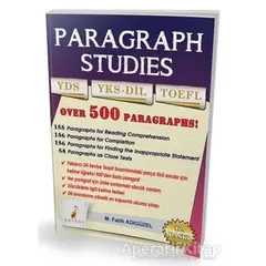Paragraph Studies YDS YKS-DİL TOEFL - M. Fatih Adıgüzel - Pelikan Tıp Teknik Yayıncılık