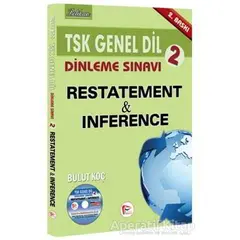 TSK Genel Dil Dinleme Sınavı 2 Restatement and İnference - Bulut Koç - Pelikan Tıp Teknik Yayıncılık