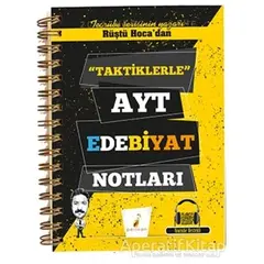 Rüştü Hocadan Taktiklerle AYT Edebiyat Notları - Rüştü Bayındır - Pelikan Tıp Teknik Yayıncılık