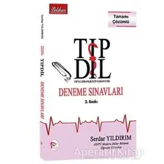 TIPDİL Deneme Sınavları - Serdar Yıldırım - Pelikan Tıp Teknik Yayıncılık