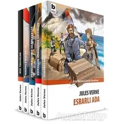 Bilim ve Teknoloji Dizisi (5 Kitap Takım) - Jules Verne - Bilgi Yayınevi