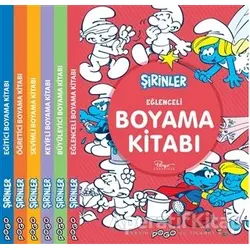 Şirinler Boyama Kitapları Seti (6 Kitap Takım) - Kolektif - Pogo Çocuk