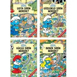Şirinler Gizli Nesneleri Bul Seti (4 Kitap Takım) - Kolektif - Pogo Çocuk