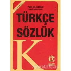 Türkçe Sözlük (Yeni Basım) - Kolektif - Karatay Yayınları