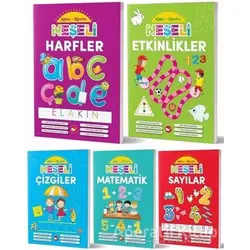 Okul Öncesi Eğitici Öğretici Neşeli Etkinlikler Seti (5 Kitap Takım)