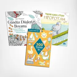 Gündüz Düşleri Boyama, 300 Boyama, Timsah Olmak İsteyen Hipopotam
