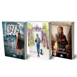 Erkek Lisesi - Kitap Hırsızı - Eskort Üçlü Kitap Seti Martı Yayınları