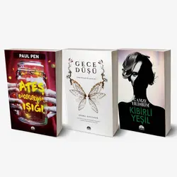Kibirli Yeşil - Gece Düşü - Ateş Böceklerinin Işığı Üçlü Kitap Seti Martı Yayınları