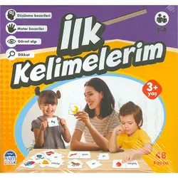 İlk Kelimelerim - Eğitici Yapboz - Kolektif - Martı Çocuk Yayınları