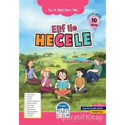 Elif ile Hecele Okuma Seti (10 Kitap Takım) - Nazife Burcu Takıl - Martı Çocuk Yayınları