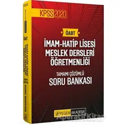 2020 KPSS ÖABT İmam Hatip Lisesi Meslek Dersleri Öğretmenliği Tamamı Çözümlü Soru Bankası