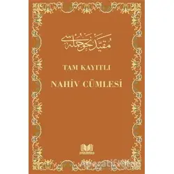 Nahiv Cümlesi Tam Kayıtlı - Alauddin Çalışkan - Kitap Kalbi Yayıncılık