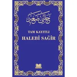 Halebi Sağır Arapça Tam Kayıtlı - İbrahim Halebi - Kitap Kalbi Yayıncılık