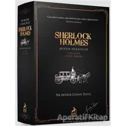 Sherlock Holmes Bütün Hikayeler (Tek Cilt - Özel Basım) - Sir Arthur Conan Doyle - Ren Kitap