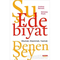 Şu Edebiyat Denen Şey - Andrew Bennett - Notos Kitap