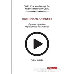 Öğrenciden Öğrenmek - Fadime Ulusoy - ODTÜ Geliştirme Vakfı Yayıncılık