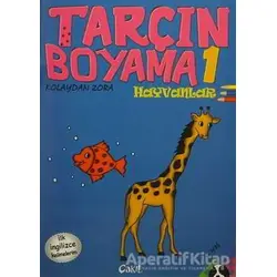 Hayvanlar - Tarçın Boyama 1 - Kolektif - Çakıl Yayınları
