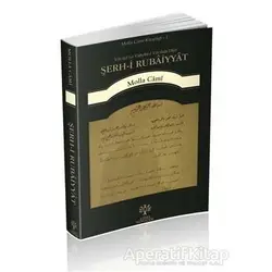 Şerh-i Rubaiyyat - Vücud ve Vahdet-i Vücuda Dair - Molla Cami - Litera Yayıncılık