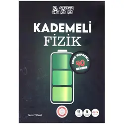 AYT Kademeli Fizik Denemeleri Konu Kapsamlı 40 Deneme Mantık Yayıncılık