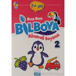 Doya Doya Bil Boya Bilmeceli Boyama 2 (3-4 Yaş) - Kolektif - Talas Yayınları
